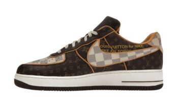 Monogramma Marrone Damier Azur