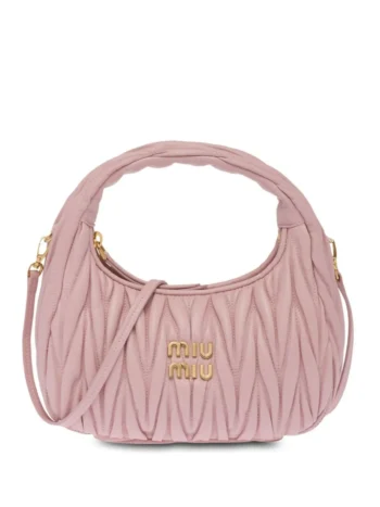 Borsa miu miu hobo Wander in nappa matelassé