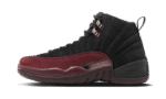 AirJordan12RetroSPAMaManiereBlackBurgundyCrush