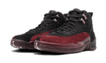AirJordan12RetroSPAMaManiereBlackBurgundyCrush