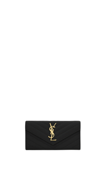 SAINT LAURENT CASSANDRA LARGE WALLET