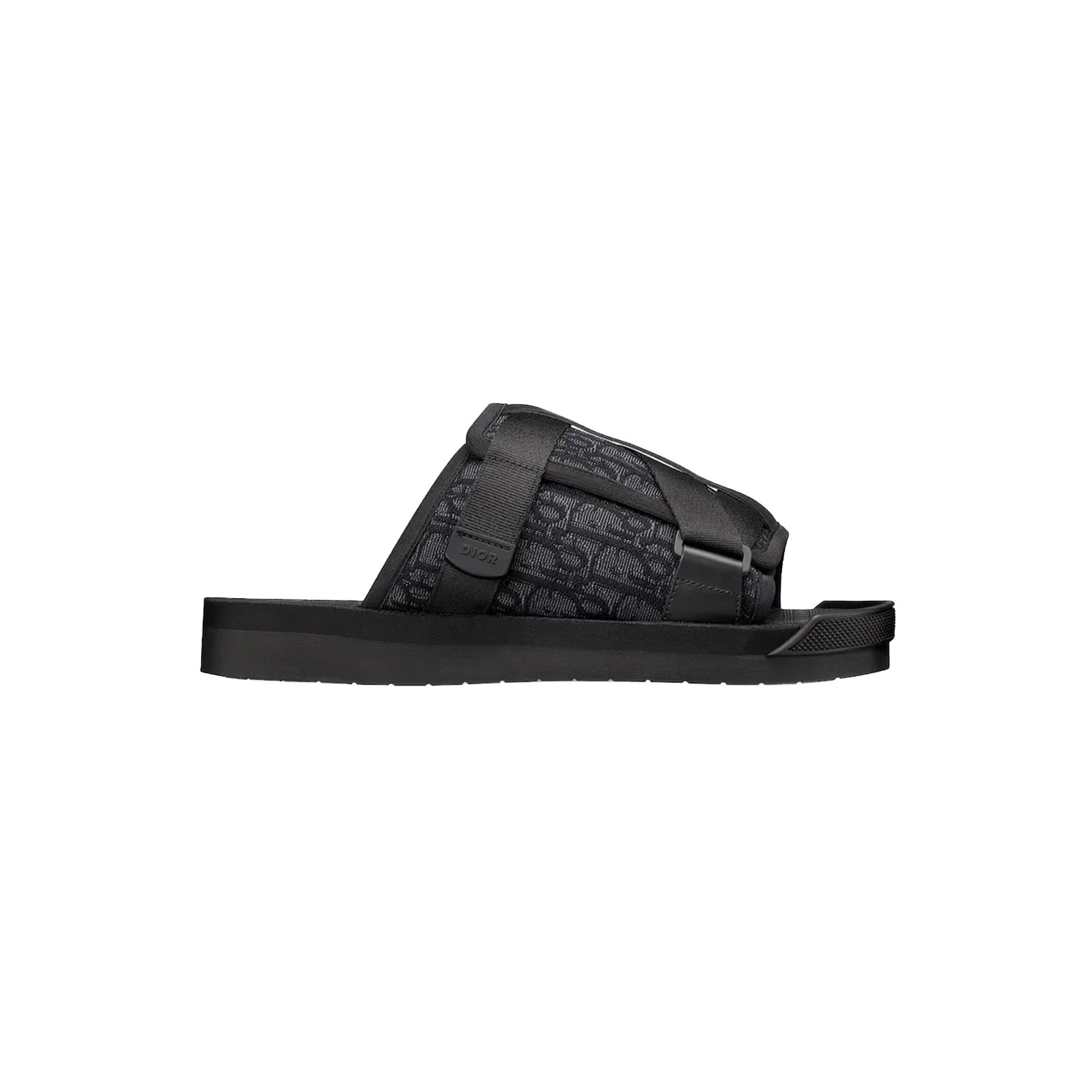 SANDALO-ALPHA-JACQUARD-NERO