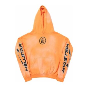 Hoodie Hellstar Fire Orange