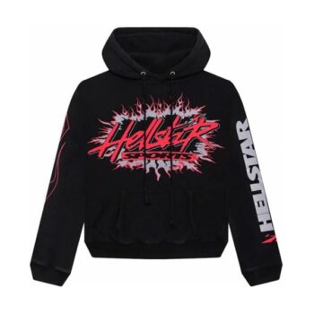Hoodie Hellstar Sports Future Flame Black