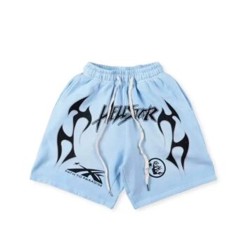 Shorts Hoodie Hellstar Sky Blue