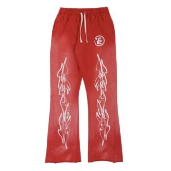 Hellstar Red Flare Sweatpants