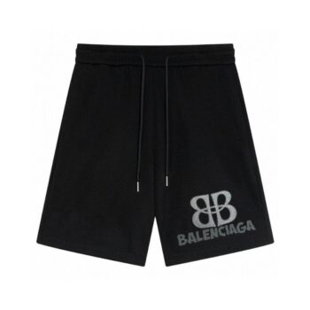 Shorts Balenciaga BB Logo Embroidery