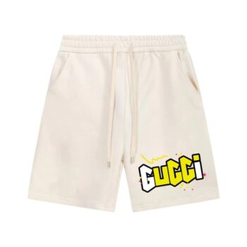 Shorts Gucci Logo White
