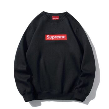 Sweatshirt Supreme Box Logo Black