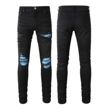 JEANS – BLACK/BLUE