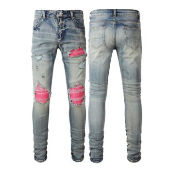 JEANS – GREY/PINK