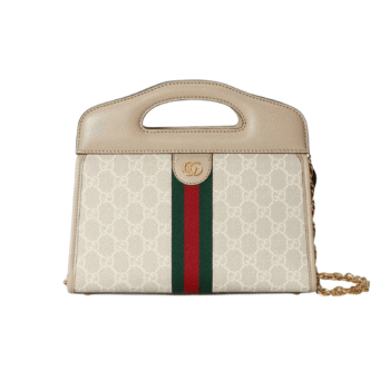 BORSA A TRACOLLA OPHIDIA MINI GG SUPREME OATMEAL