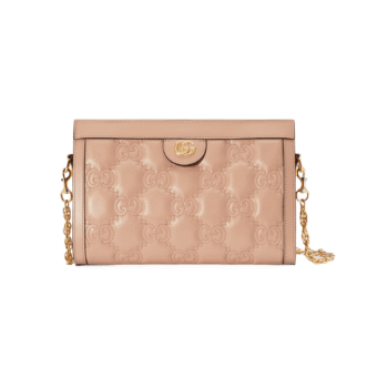 BORSA GG MATELASSÉ MISURA PICCOLA IN PELLE CIPRIA