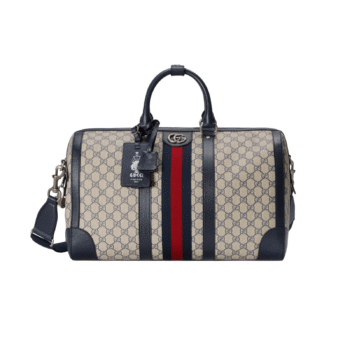 BORSONE SAVOY MEDIA GG SUPREME BEIGE BLU