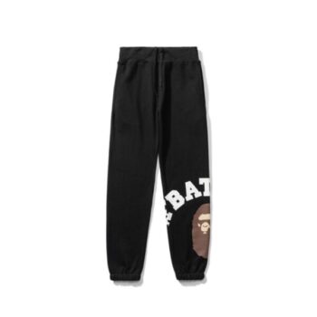 Sweatpants BAPE Ape Head Black