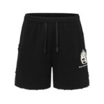 Shorts Balenciaga Logo Black