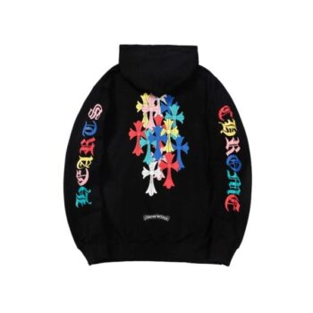 Hoodie Chrome Hearts Colorful Crosses Design CH076