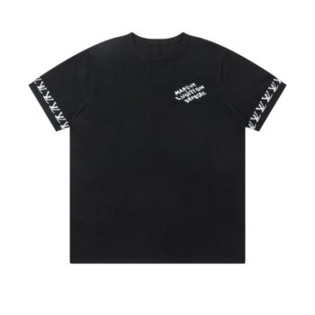 T-shirt  LV Black Sleeve Monogram
