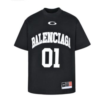T-shirt- Balenciaga Basketeball Black 1:1