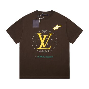 T-shirt LV Brown