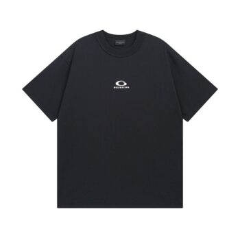 T-shirt Balenciaga Oversized Icon Black