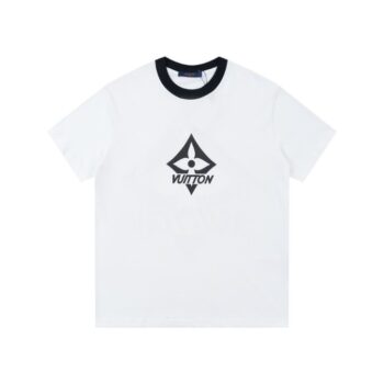 T-shirt LV White Monogram Logo