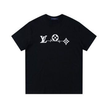 T-shirt LV Black Monogram Pulse