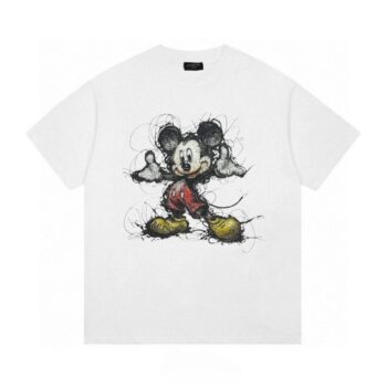 T-shirt Balenciaga Mickey Mouse Print
