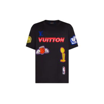 T-shirt LV x NBA Crossover Round Neck Printing