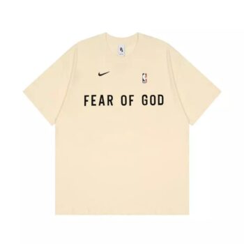 T-shirt Fear Of God x Nike Warm Up Sail