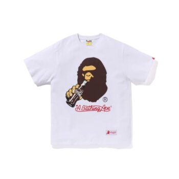 T-shirt BAPE Coca-Cola White Collaboration
