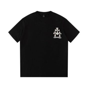 T-shirt Chrome Hearts Multi Cross Black Print