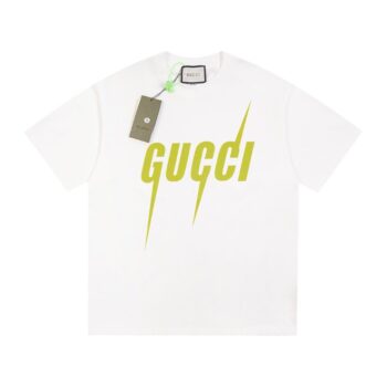 T-shirt GG Neon Logo White