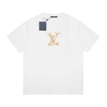 T-shirt LV Rope Logo White