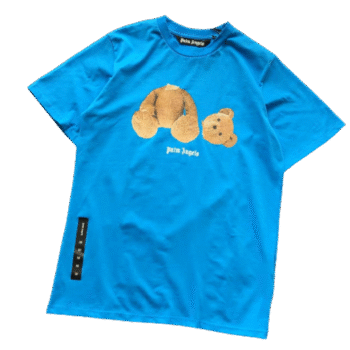 T SHIRT BLUE TEDDY BEAR