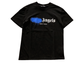 T SHIRT BLACK & BLUE