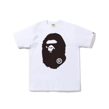 T-shirt BAPE Classic Ape Head White