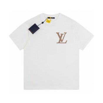 T-Shirt LV Monogram Logo White