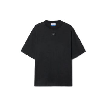 OFF-WHT T-shirt S.Matthew Skate Tee with Off Wht Logo Black