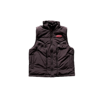 GILET BLACK & RED