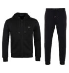 TRACKSUIT POLO BLACK