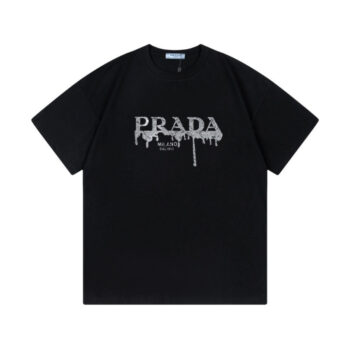 PRD T-shirt Milano Black Drip Logo