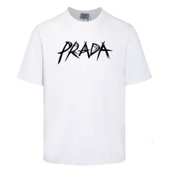 PRD T-shirt Milano White Graphic Logo