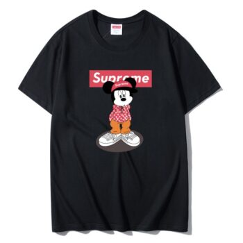 SPRM T-shirt Cartoon Graphic Black
