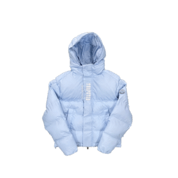 HOODED PUFFER 2.0 JACKET – ICE BLUE