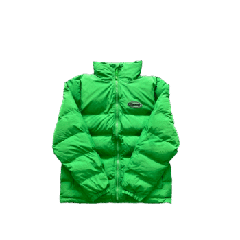 HYPERDRIVE PUFFER JACKET – GREEN/BLACK
