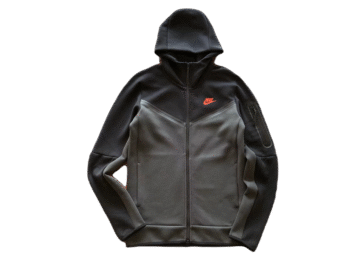 TECH FLEECE – BLACK/DARK GREY (completa)