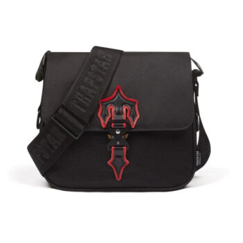 T-CROSS BODY BAG – BLACK/red 2.0