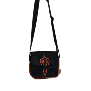 T-CROSS BODY BAG – BLACK/ORANGE 1.0