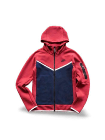 TECH FLEECE – BORDEAUX/DARK BLUE (completa)